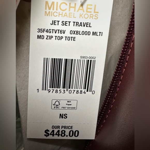 NWT Michael Kors Tote. - Picture 4 of 4